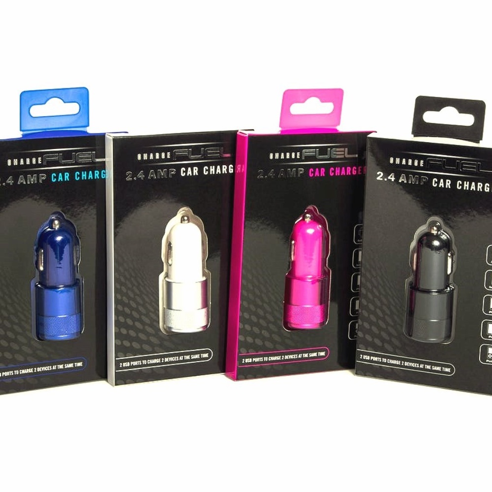 2.4 Amp dual port usb car charger